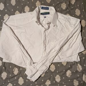 Claybrooke White Button-Down Shirt